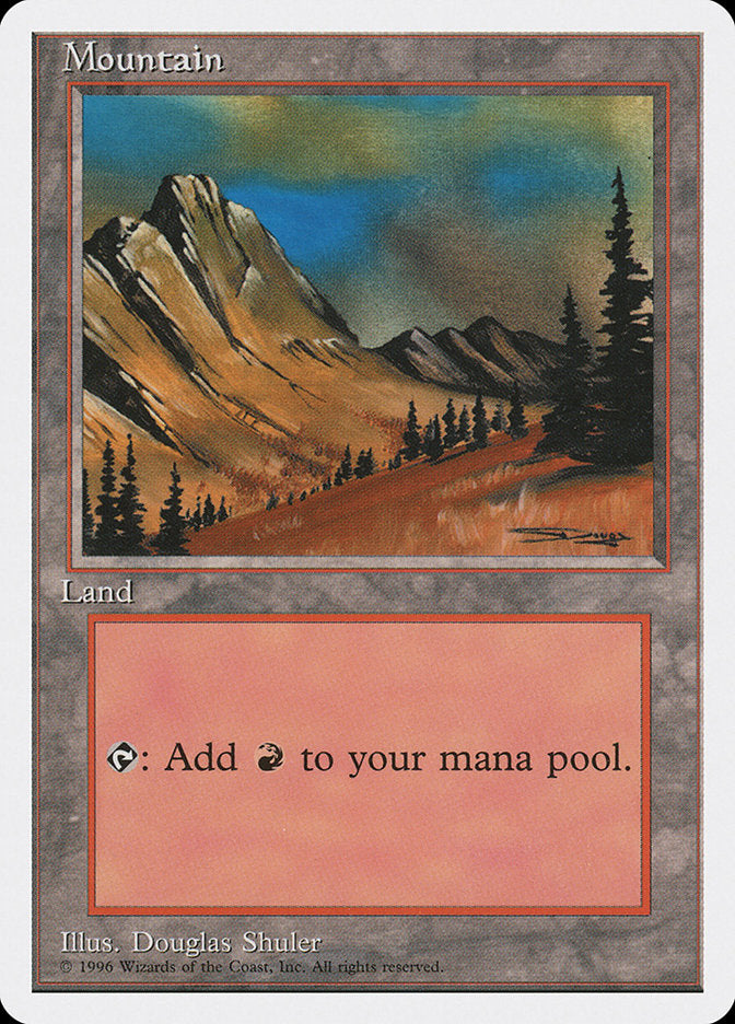 Mountain (Brown Soil) [Introductory Two-Player Set] Magic: The Gathering