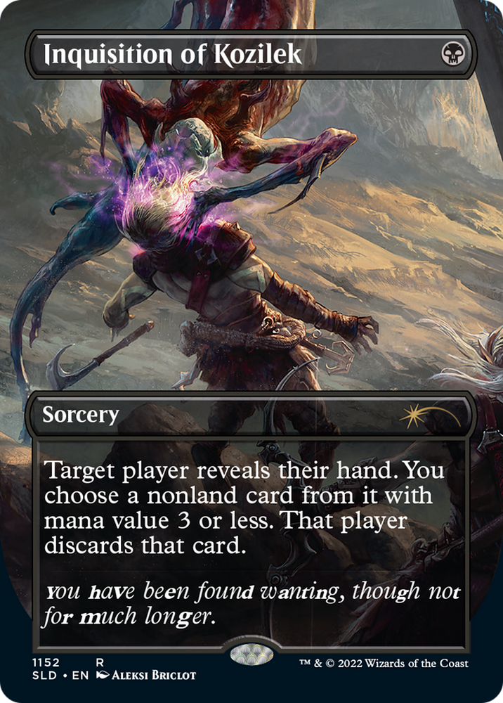 Inquisition of Kozilek (Borderless) [Secret Lair Drop Series] Magic: The Gathering