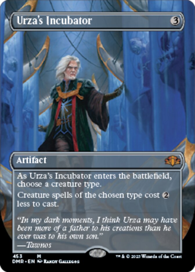 Urza's Incubator (Borderless Alternate Art) [Dominaria Remastered] Magic: The Gathering