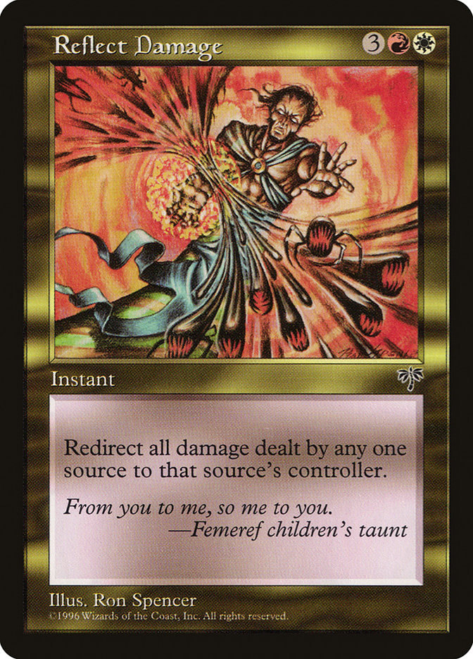 Reflect Damage [Mirage] Magic: The Gathering