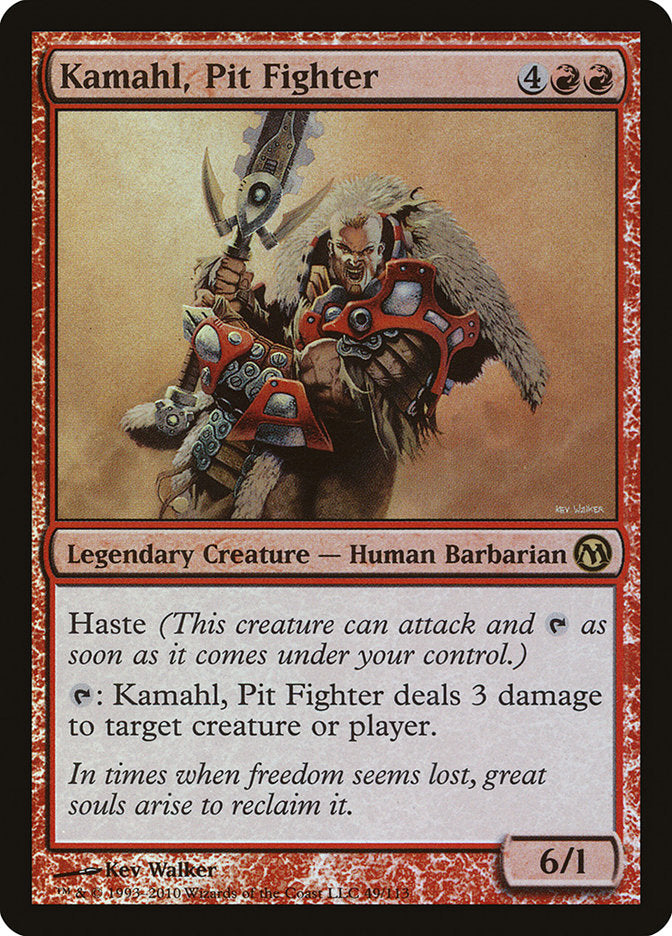 Kamahl, Pit Fighter [Duels of the Planeswalkers] Magic: The Gathering