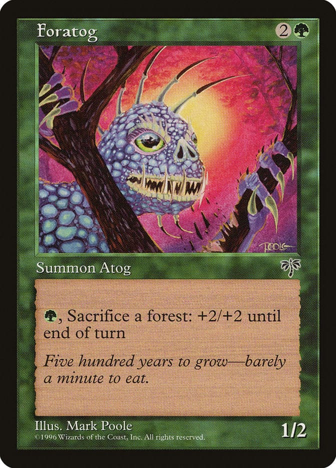 Foratog [Mirage] Magic: The Gathering