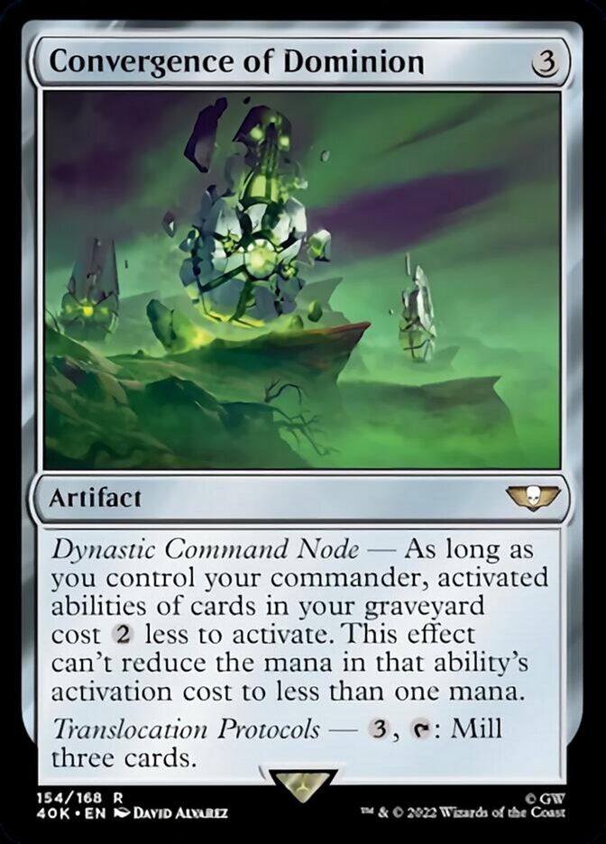 Convergence of Dominion (Surge Foil) [Warhammer 40,000] Magic: The Gathering