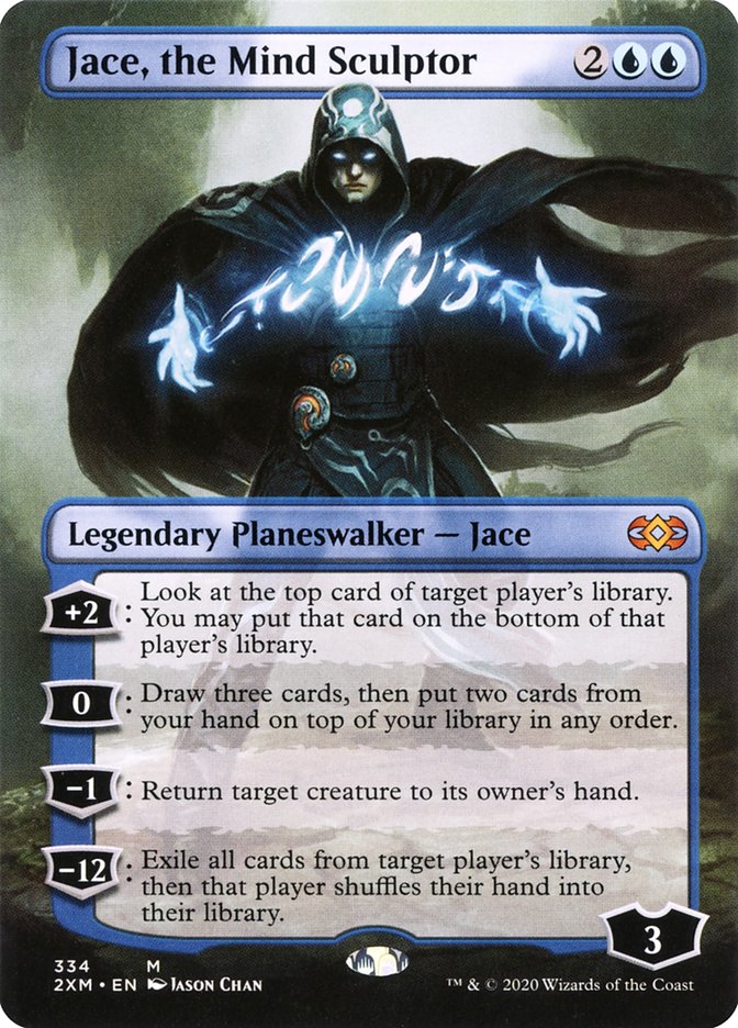 Jace, the Mind Sculptor (Toppers) [Double Masters] Magic: The Gathering