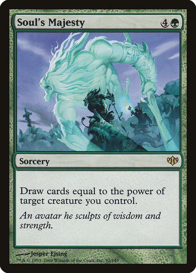 Soul's Majesty [Conflux] Magic: The Gathering