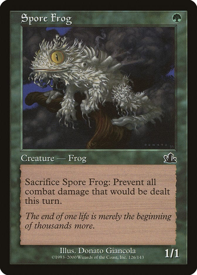 Spore Frog [Prophecy] Magic: The Gathering