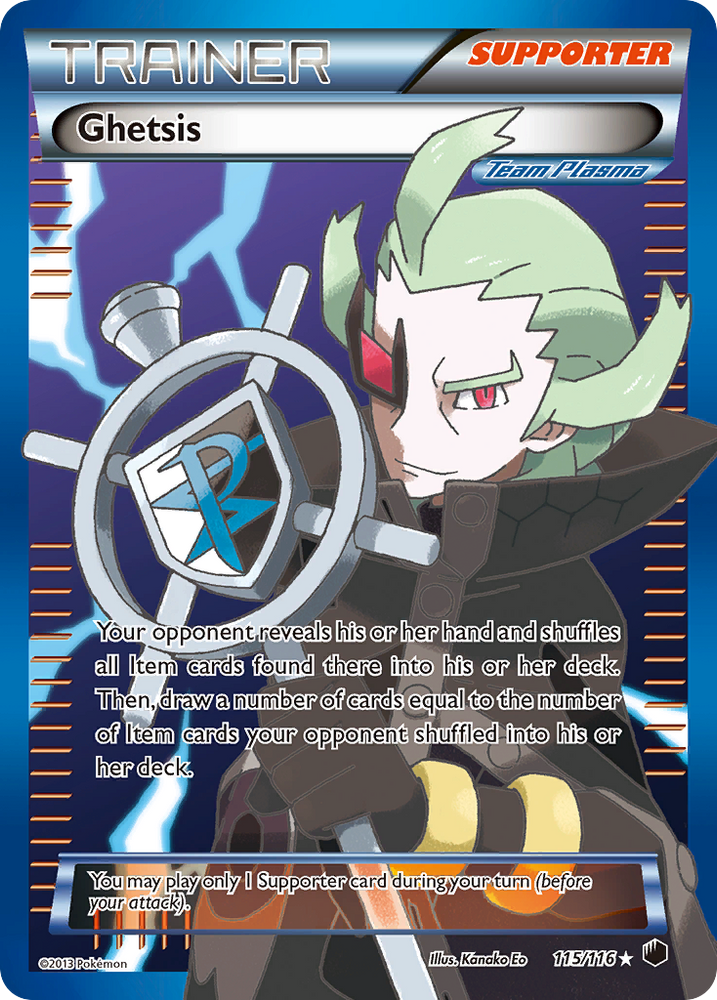Ghetsis (115/116) [Black & White: Plasma Freeze] Pokémon