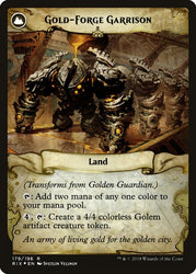 Golden Guardian // Gold-Forge Garrison [Rivals of Ixalan Prerelease Promos] Magic: The Gathering