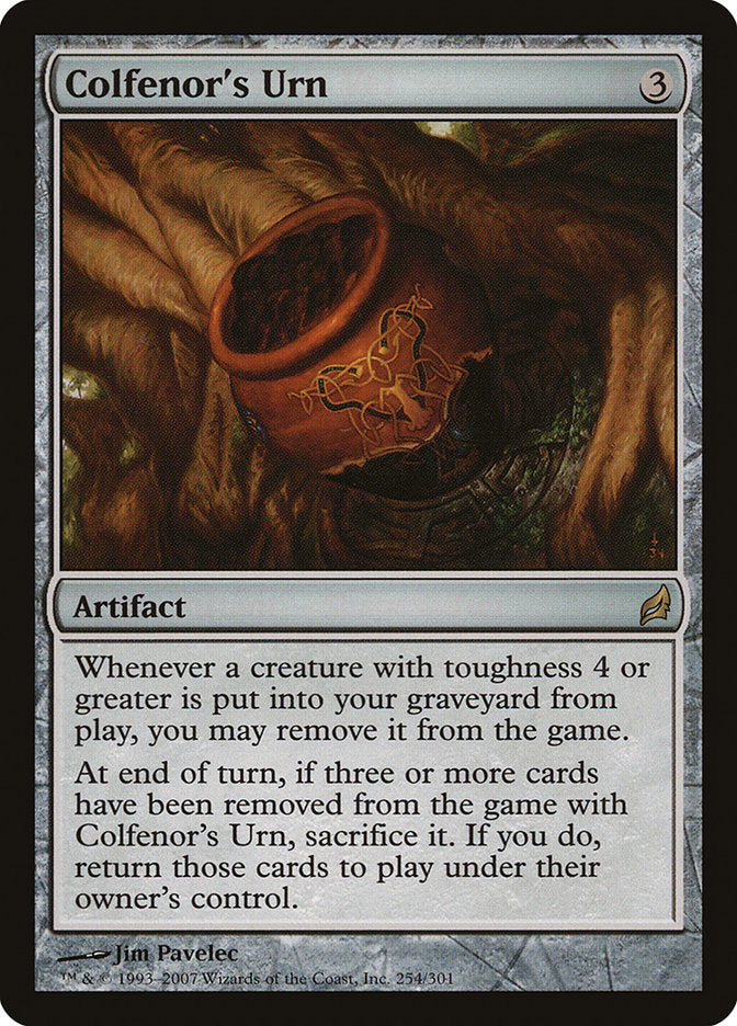 Colfenor's Urn [Lorwyn] Magic: The Gathering