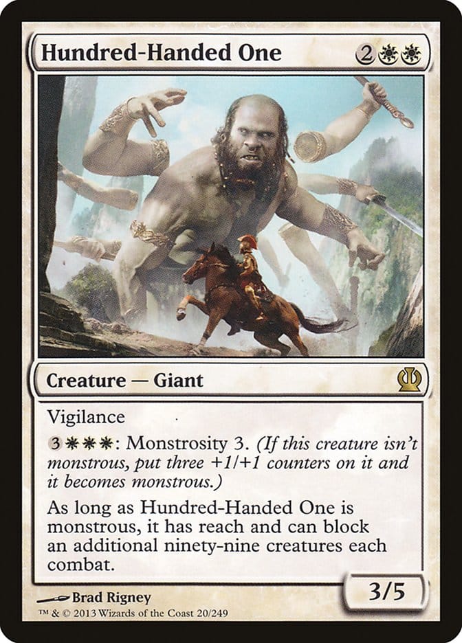 Hundred-Handed One [Theros] Magic: The Gathering