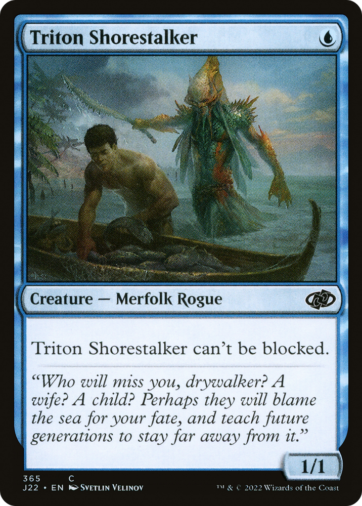Triton Shorestalker [Jumpstart 2022] Magic: The Gathering