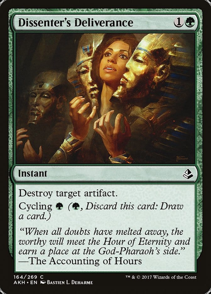 Dissenter's Deliverance [Amonkhet] Magic: The Gathering