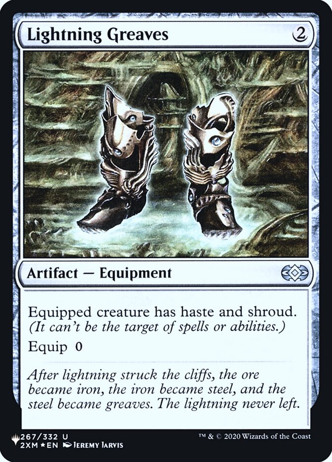Lightning Greaves [Secret Lair: Heads I Win, Tails You Lose] Magic: The Gathering
