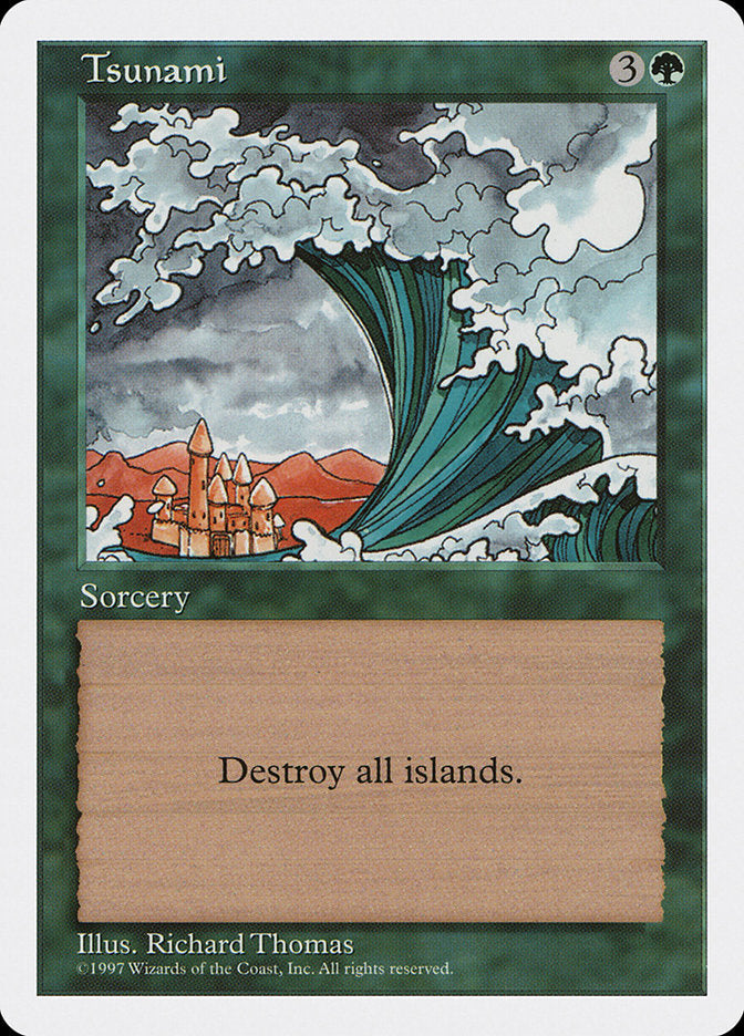 Tsunami [Fifth Edition] Magic: The Gathering