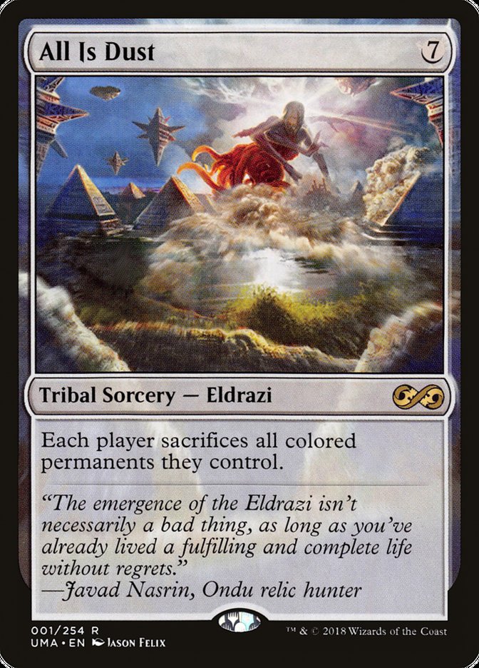 All Is Dust [Ultimate Masters] Magic: The Gathering