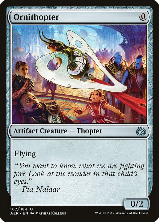 Ornithopter [Aether Revolt] Magic: The Gathering