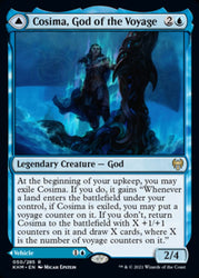 Cosima, God of the Voyage // The Omenkeel [Kaldheim] Magic: The Gathering