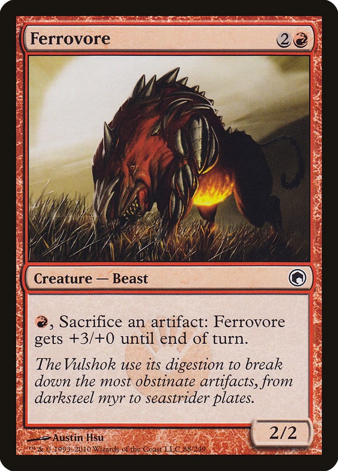 Ferrovore [Scars of Mirrodin] Magic: The Gathering