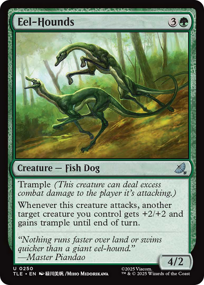 Eel-Hounds [Avatar: The Last Airbender: Eternal-Legal] Magic: The Gathering