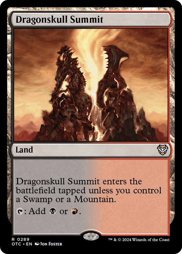 Dragonskull Summit [Outlaws of Thunder Junction Commander] Magic: The Gathering