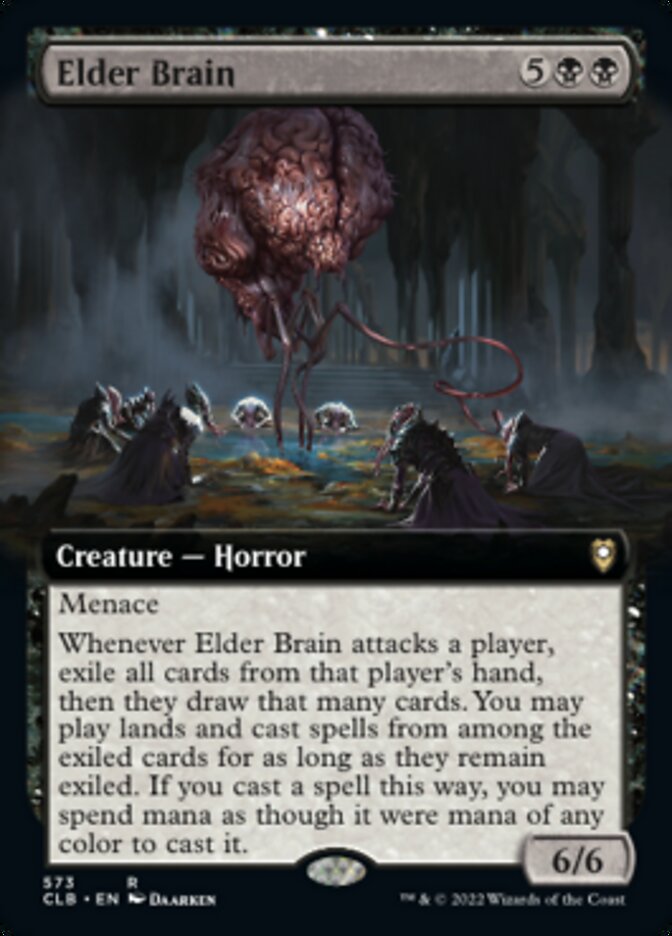 Elder Brain (Extended Art) [Commander Legends: Battle for Baldur's Gate] Magic: The Gathering