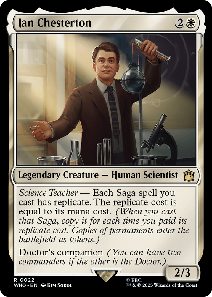 Ian Chesterton [Doctor Who] Magic: The Gathering