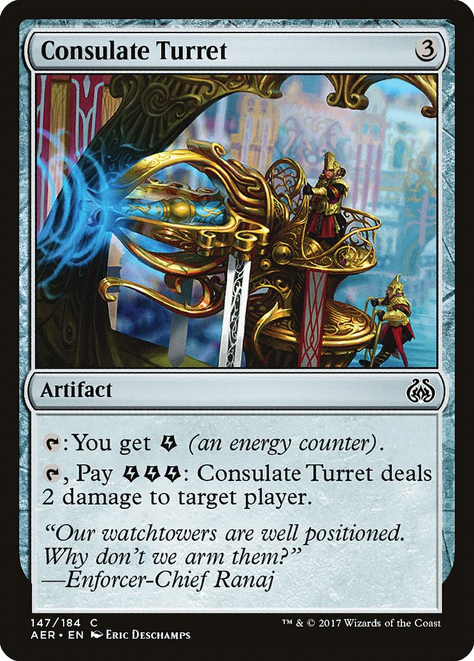 Consulate Turret [Aether Revolt] Magic: The Gathering