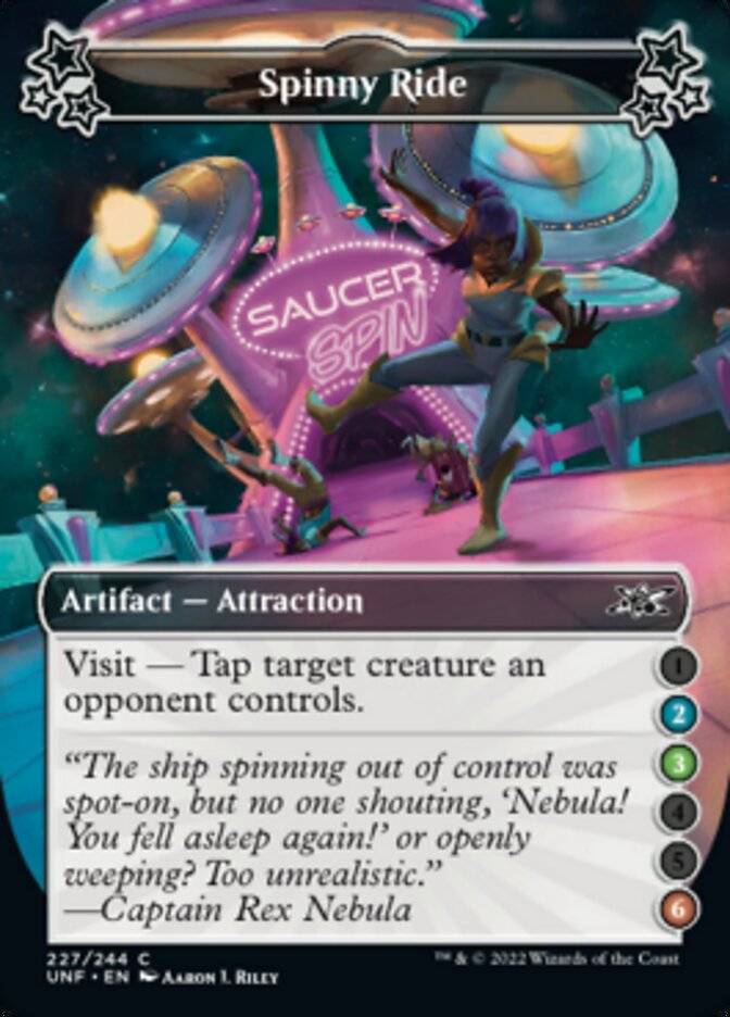 Spinny Ride (2-3-6) [Unfinity] Magic: The Gathering