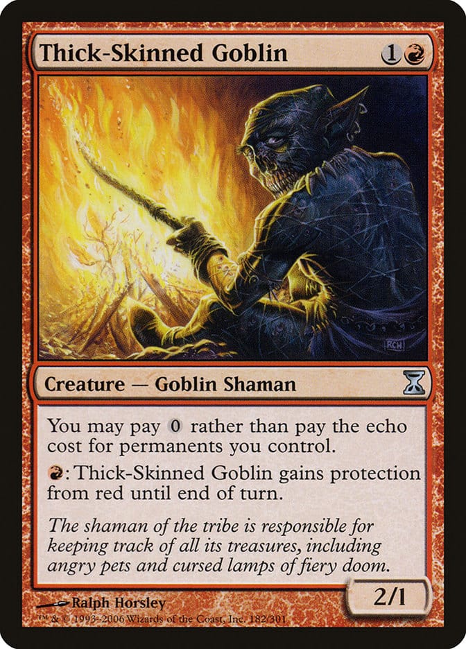 Thick-Skinned Goblin [Time Spiral] Magic: The Gathering