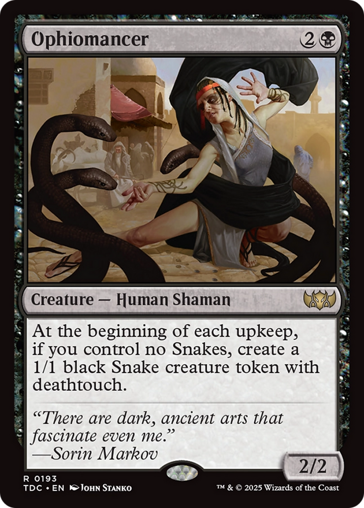 Ophiomancer [Tarkir: Dragonstorm Commander] Magic: The Gathering