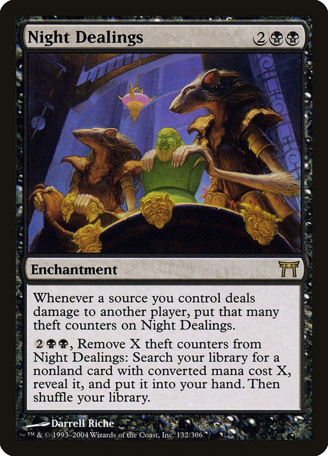 Night Dealings [Champions of Kamigawa] Magic: The Gathering