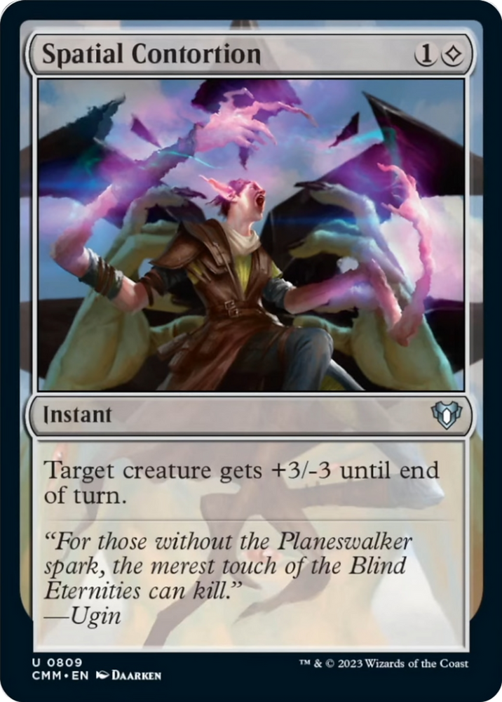 Spatial Contortion [Commander Masters] Magic: The Gathering