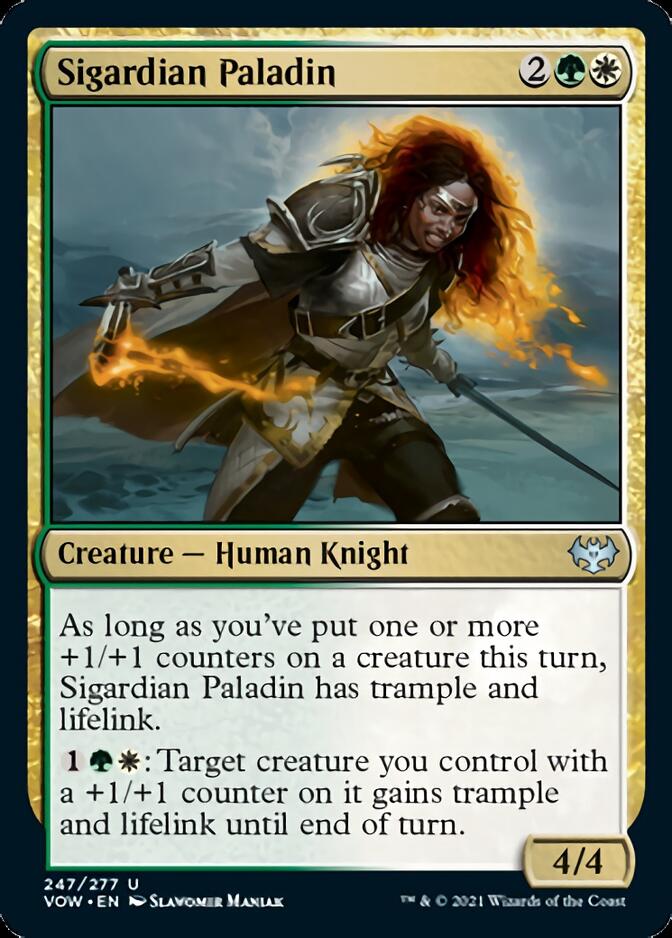 Sigardian Paladin [Innistrad: Crimson Vow] Magic: The Gathering