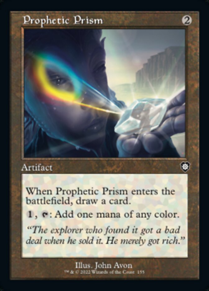 Prophetic Prism (Retro) [The Brothers' War Commander] Magic: The Gathering