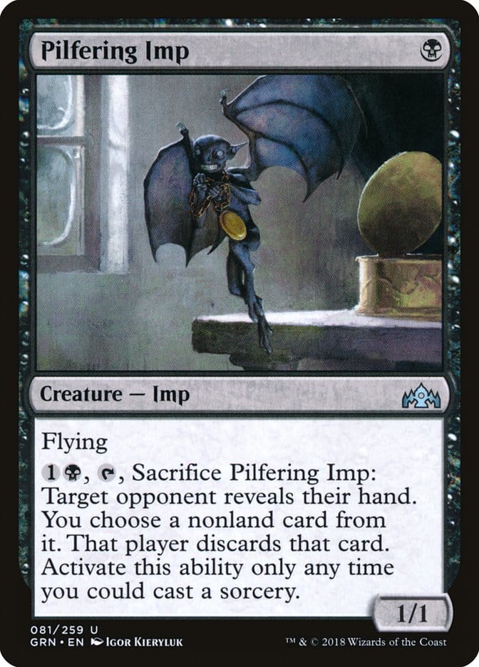 Pilfering Imp [Guilds of Ravnica] Magic: The Gathering