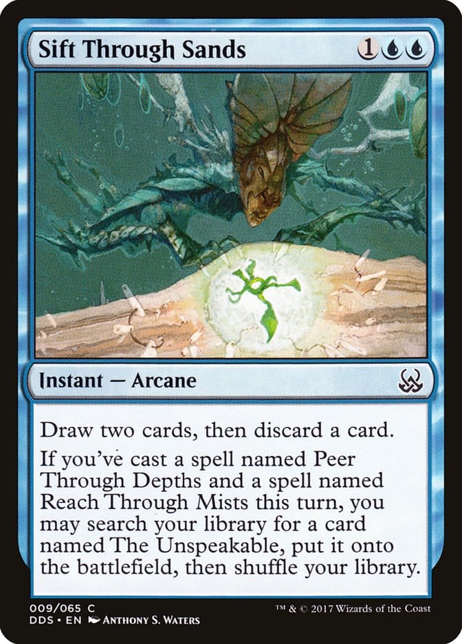 Sift Through Sands [Duel Decks: Mind vs. Might] Magic: The Gathering