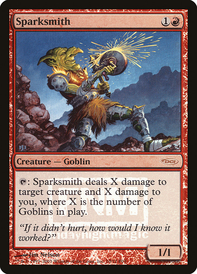 Sparksmith [Friday Night Magic 2003] Magic: The Gathering