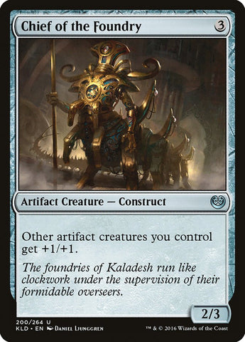 Chief of the Foundry [Kaladesh] Magic: The Gathering