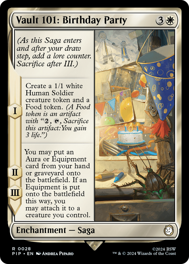 Vault 101: Birthday Party [Fallout] Magic: The Gathering