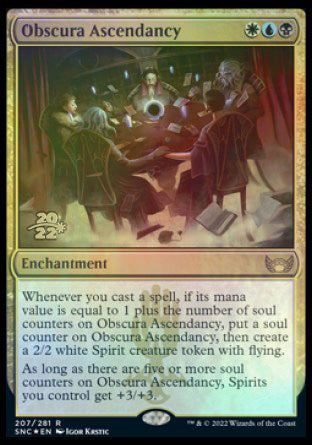 Obscura Ascendancy [Streets of New Capenna Prerelease Promos] Magic: The Gathering
