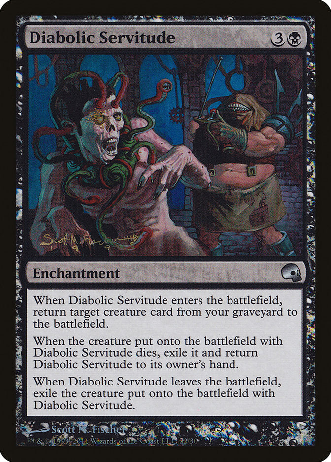 Diabolic Servitude [Premium Deck Series: Graveborn] Magic: The Gathering