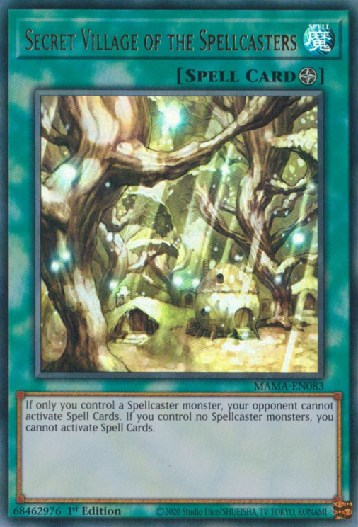 Secret Village of the Spellcasters [MAMA-EN083] Ultra Rare - Yugioh Cards For Your TCG Needs!