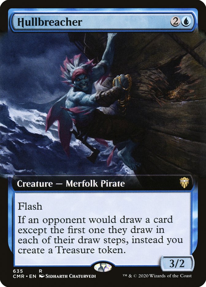 Hullbreacher (Extended Art) [Commander Legends] Magic: The Gathering