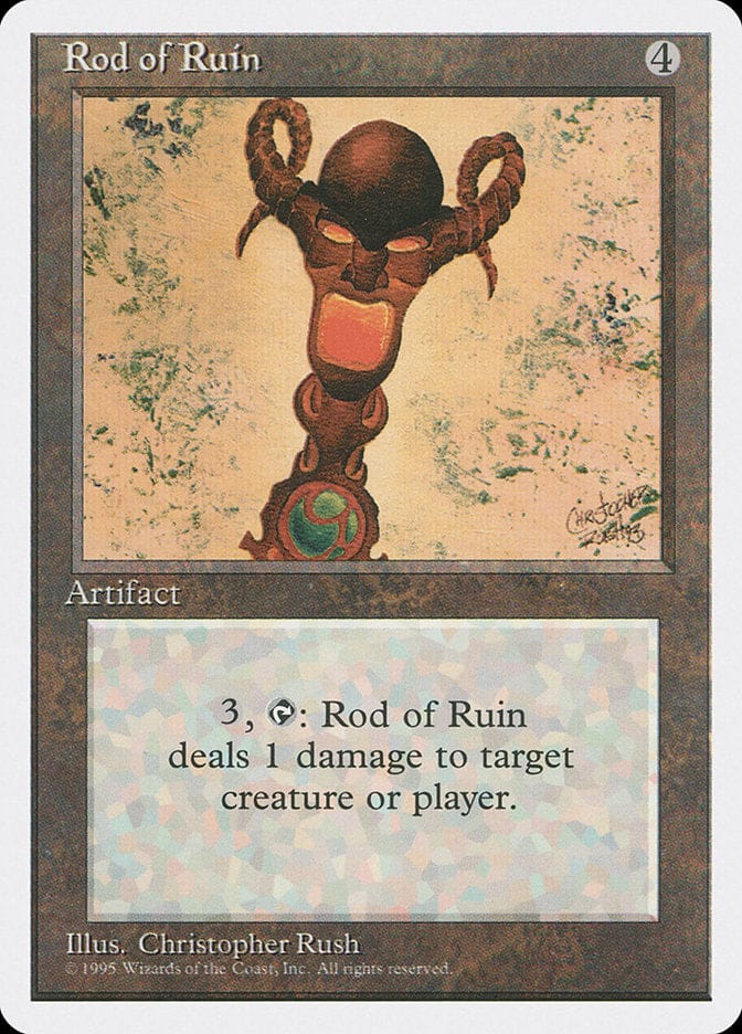 Rod of Ruin [Fourth Edition] Magic: The Gathering