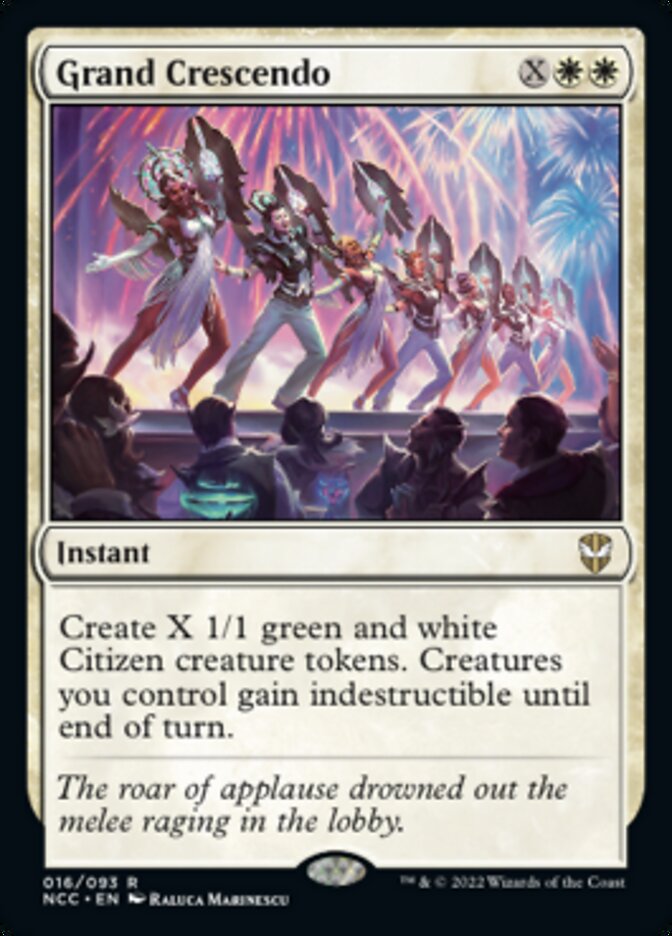 Grand Crescendo [Streets of New Capenna Commander] Magic: The Gathering