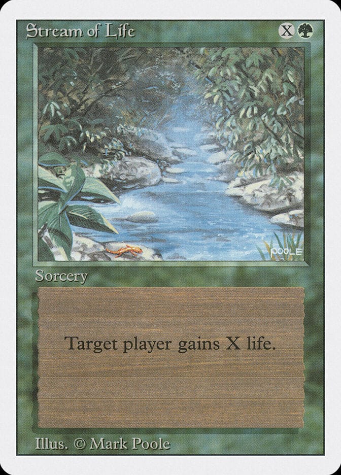 Stream of Life [Revised Edition] Magic: The Gathering