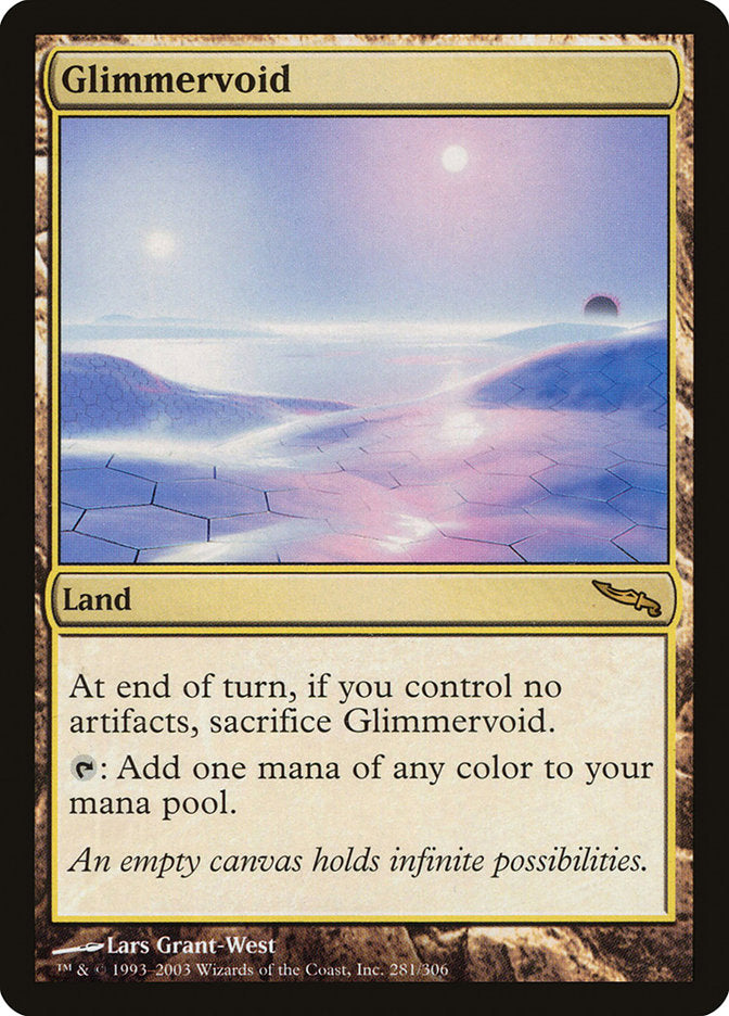 Glimmervoid [Mirrodin] Magic: The Gathering