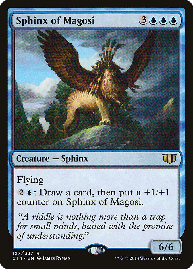 Sphinx of Magosi [Commander 2014] Magic: The Gathering