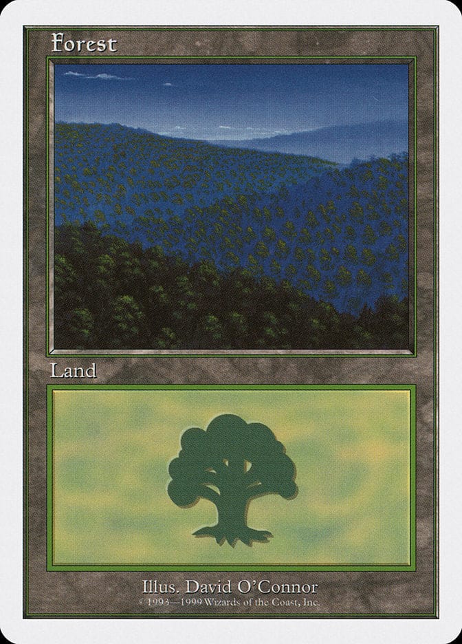 Forest (102) [Battle Royale] Magic: The Gathering