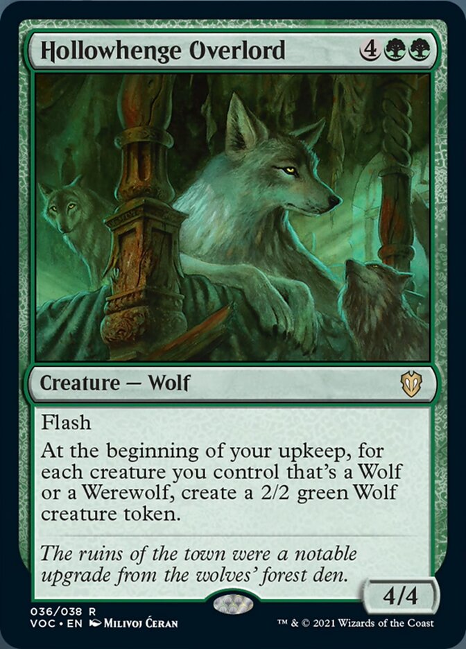 Hollowhenge Overlord [Innistrad: Crimson Vow Commander] Magic: The Gathering